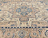6x9 Brown Aryana Afghan Hand Knotted Veg Dye Wool Area Rug